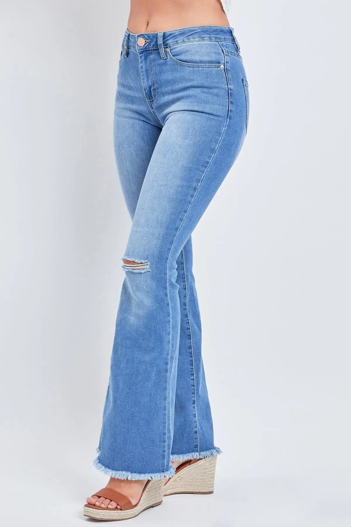 Women's Essential Fray Hem Flare - Regular - Love Salve