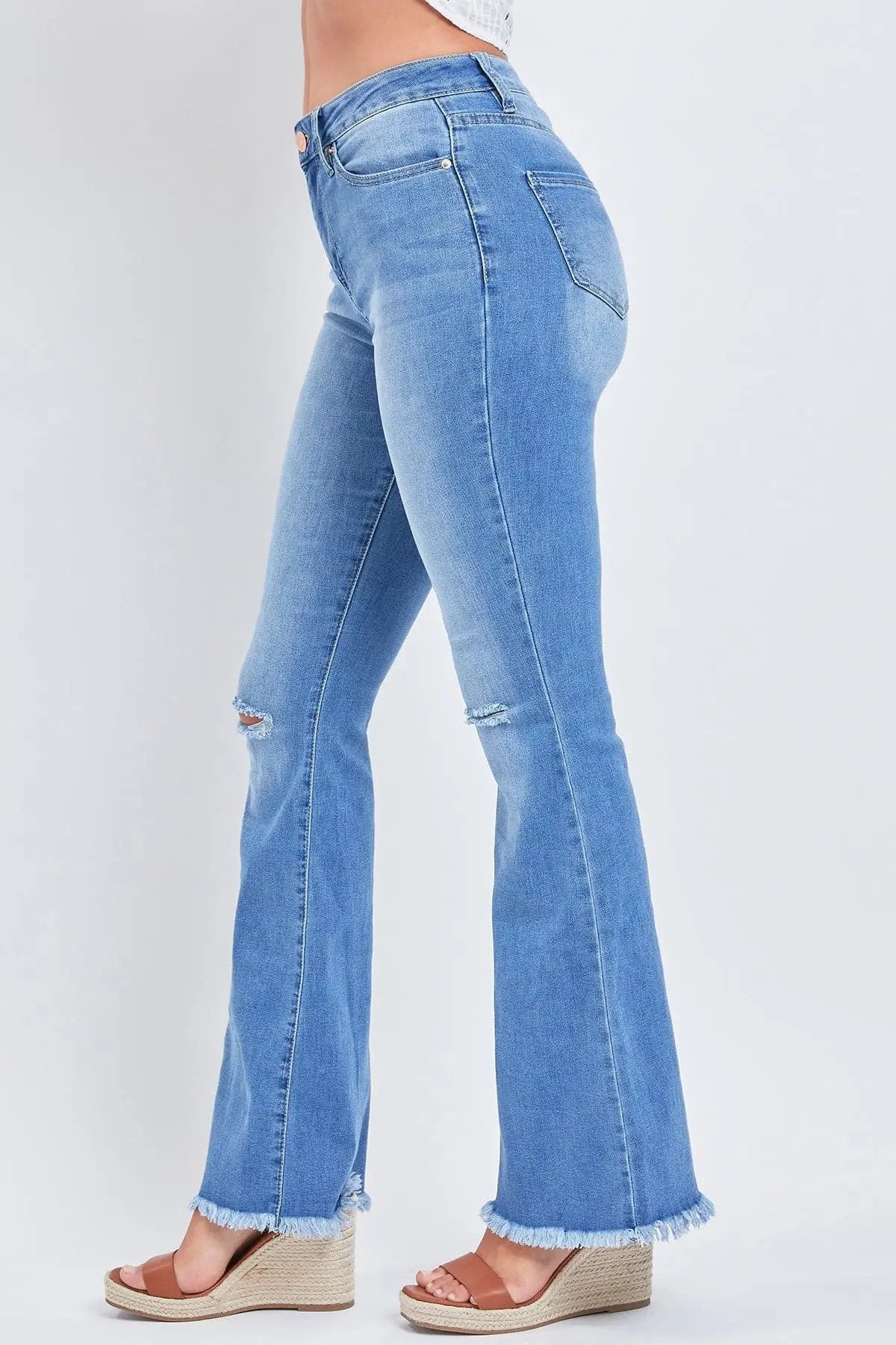 Women's Essential Fray Hem Flare - Regular - Love Salve