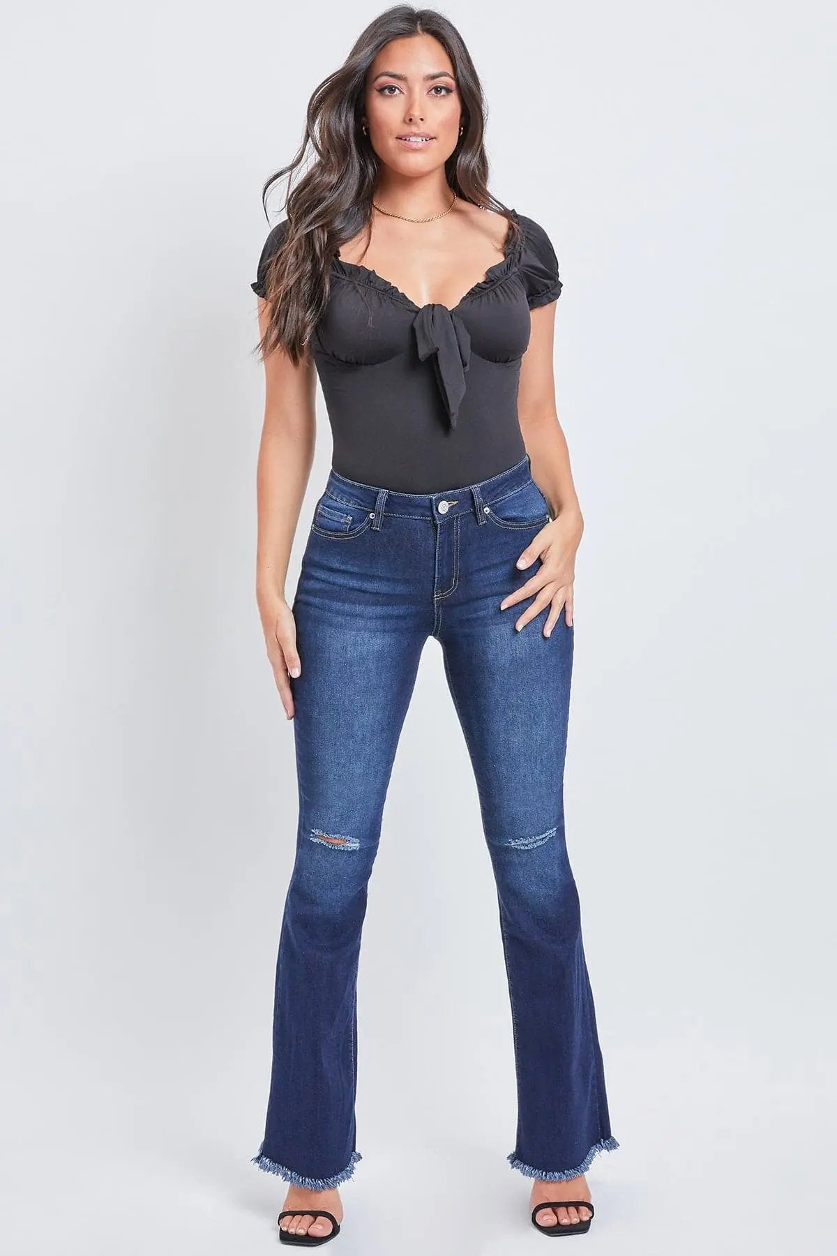 Women's Essential Fray Hem Flare - Regular - Love Salve