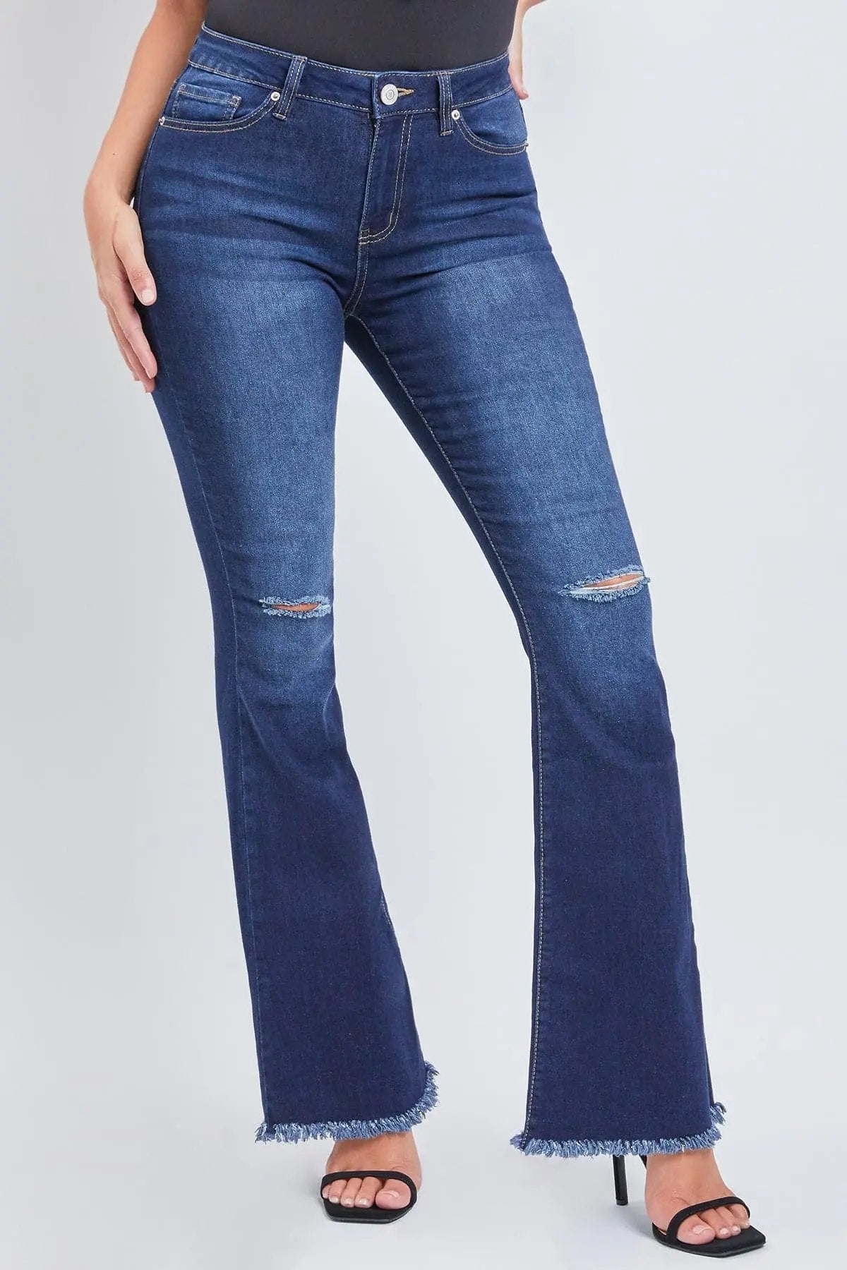 Women's Essential Fray Hem Flare - Regular - Love Salve