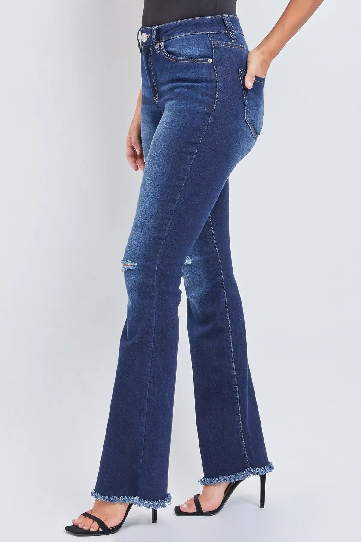 Women's Essential Fray Hem Flare - Regular - Love Salve