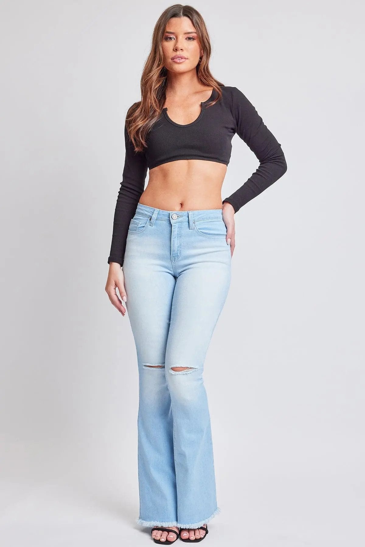 Women's Essential  Super Flare Jeans - Long Inseam - Love Salve