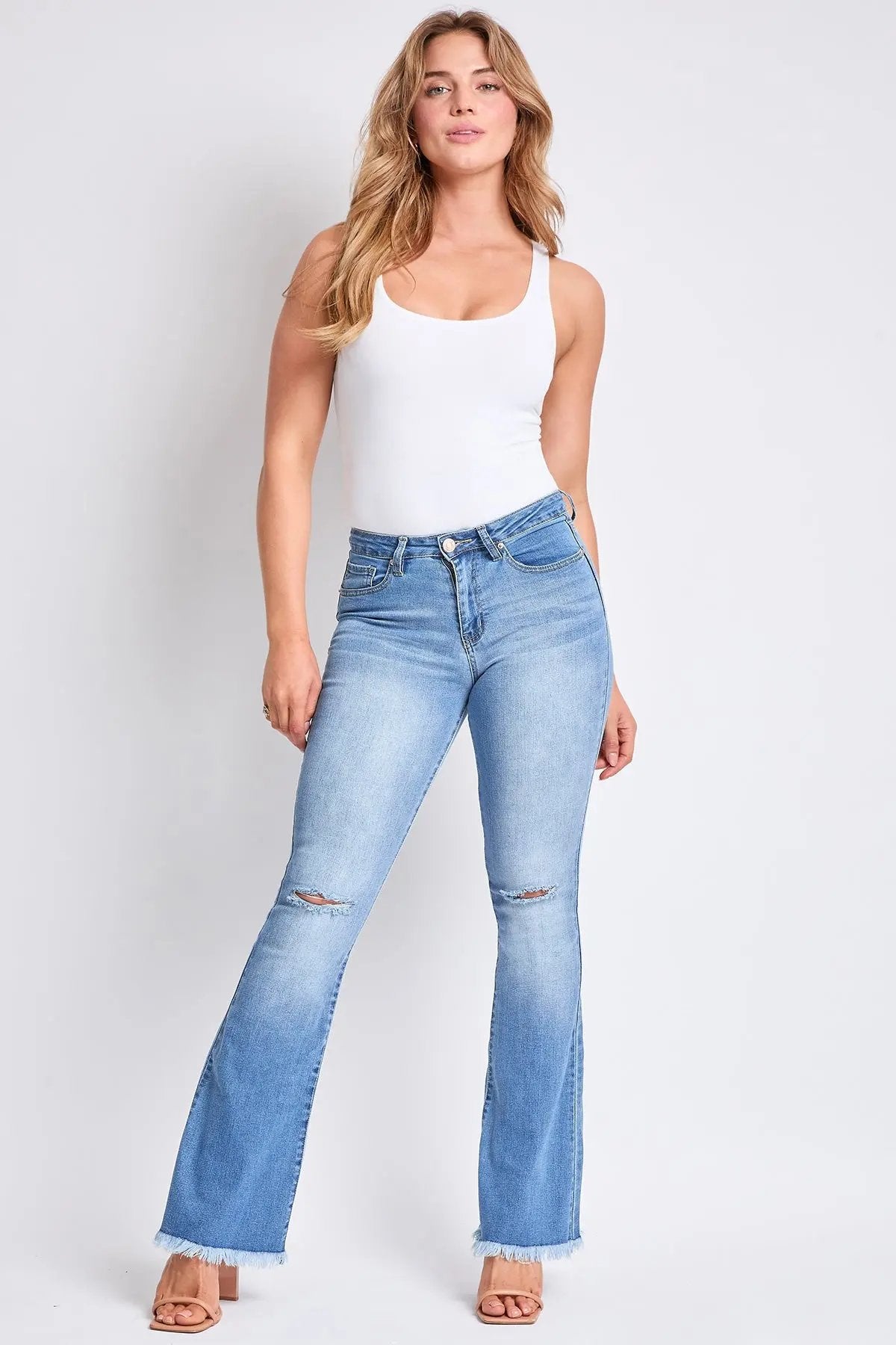 Women's Essential  Super Flare Jeans - Long Inseam - Love Salve