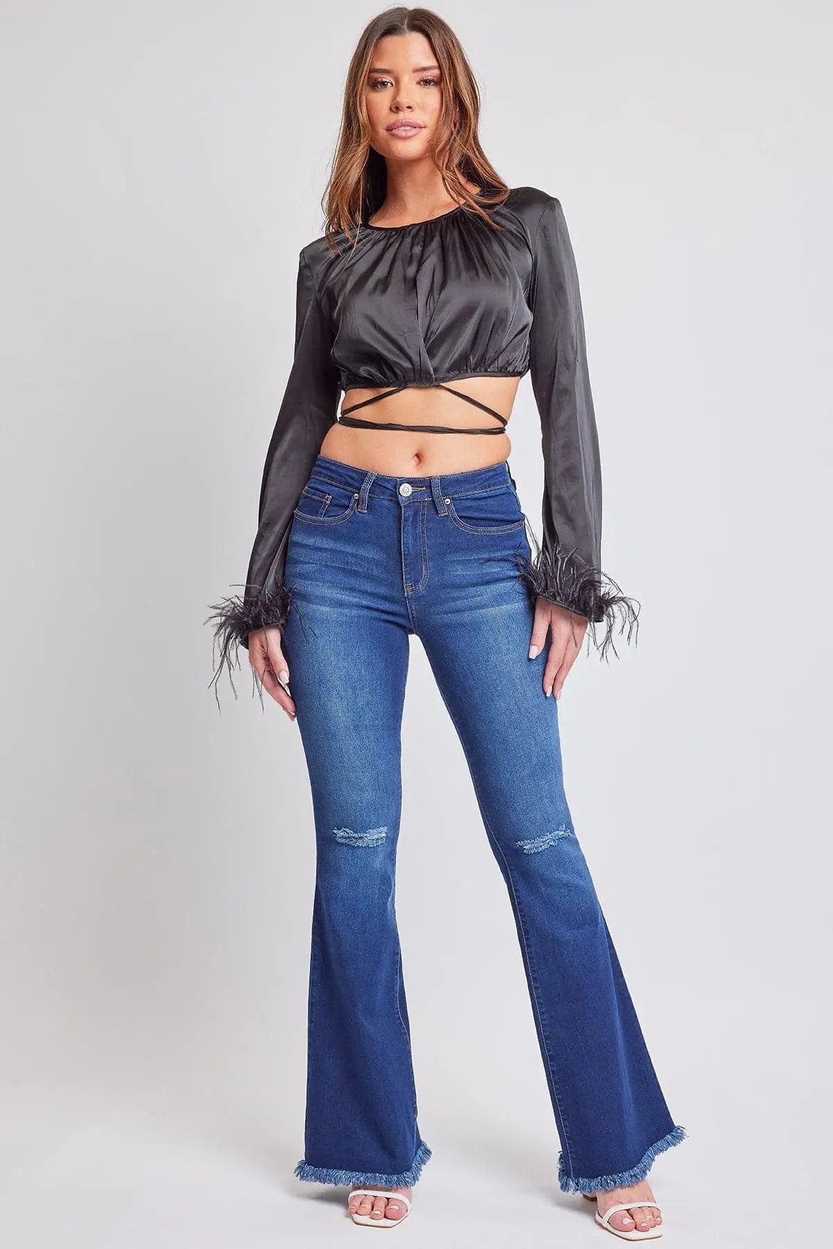 Women's Essential  Super Flare Jeans - Long Inseam - Love Salve