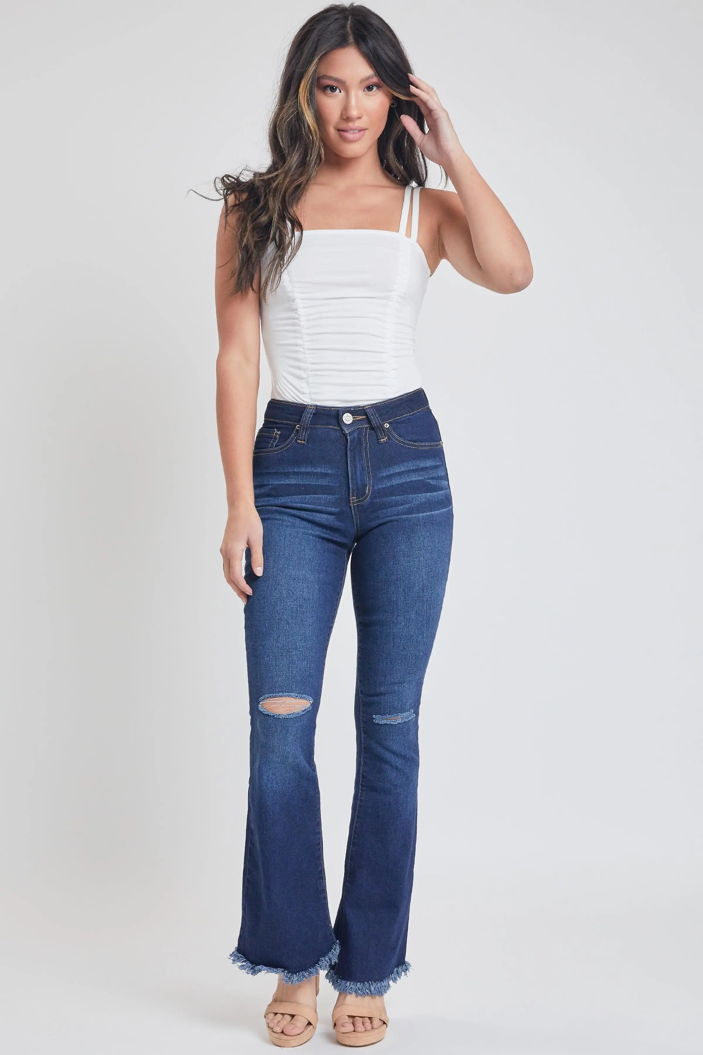 Women's Essential  Super Flare Jeans - Regular Inseam - Love Salve