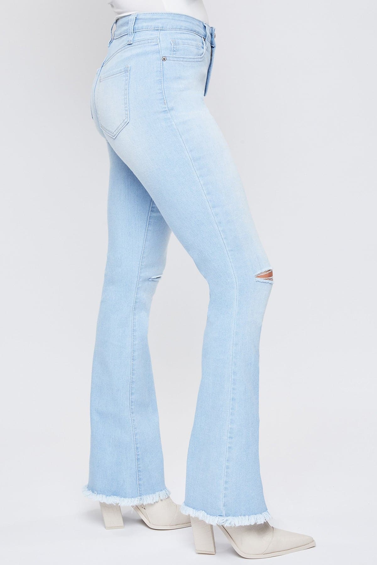 Women's Essential  Super Flare Jeans - Regular Inseam YMI JEANS
