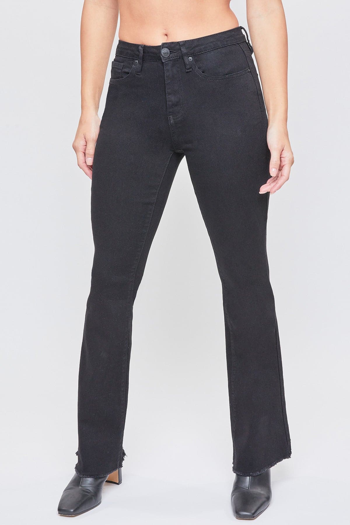 Women's Essential  Super Flare Jeans - Regular Inseam YMI JEANS