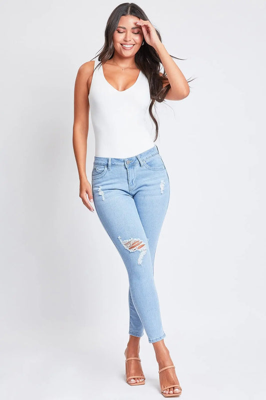 Women's Sustainable WannaBettaButt Skinny Jeans YMI JEANS