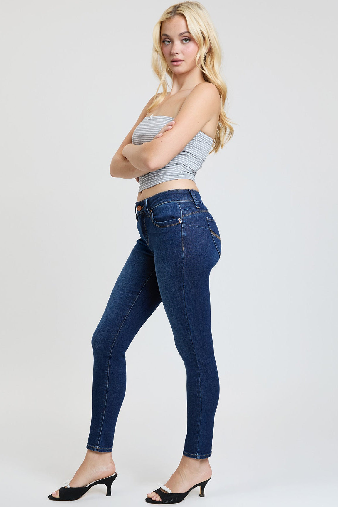 YMI JEANS Jeans - WannaBettaButt Shaping - Mid Rise Skinny - Main Product Image