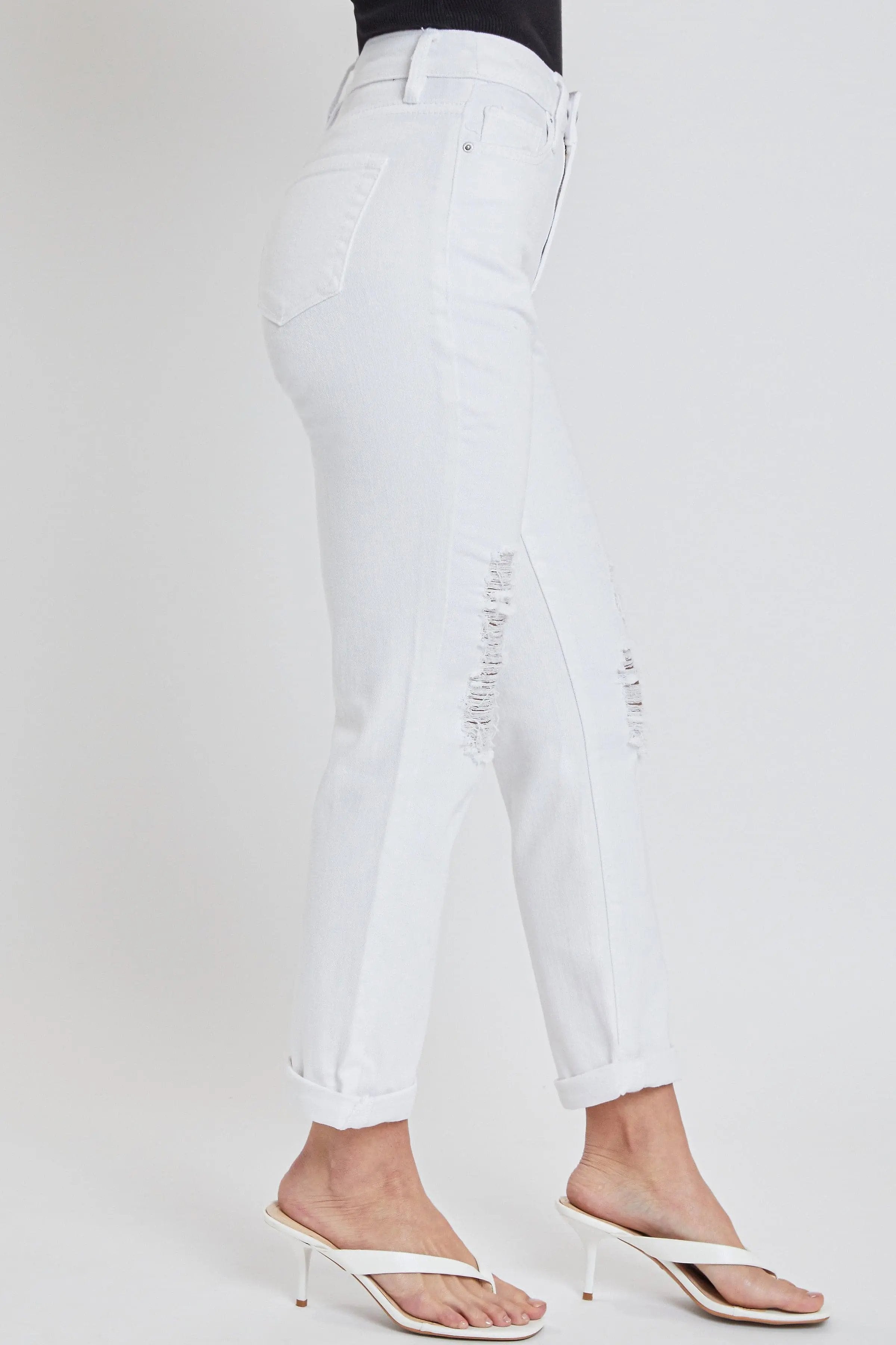 Women's Hybrid Dream Mom Fit Ankle Jeans - Love Salve