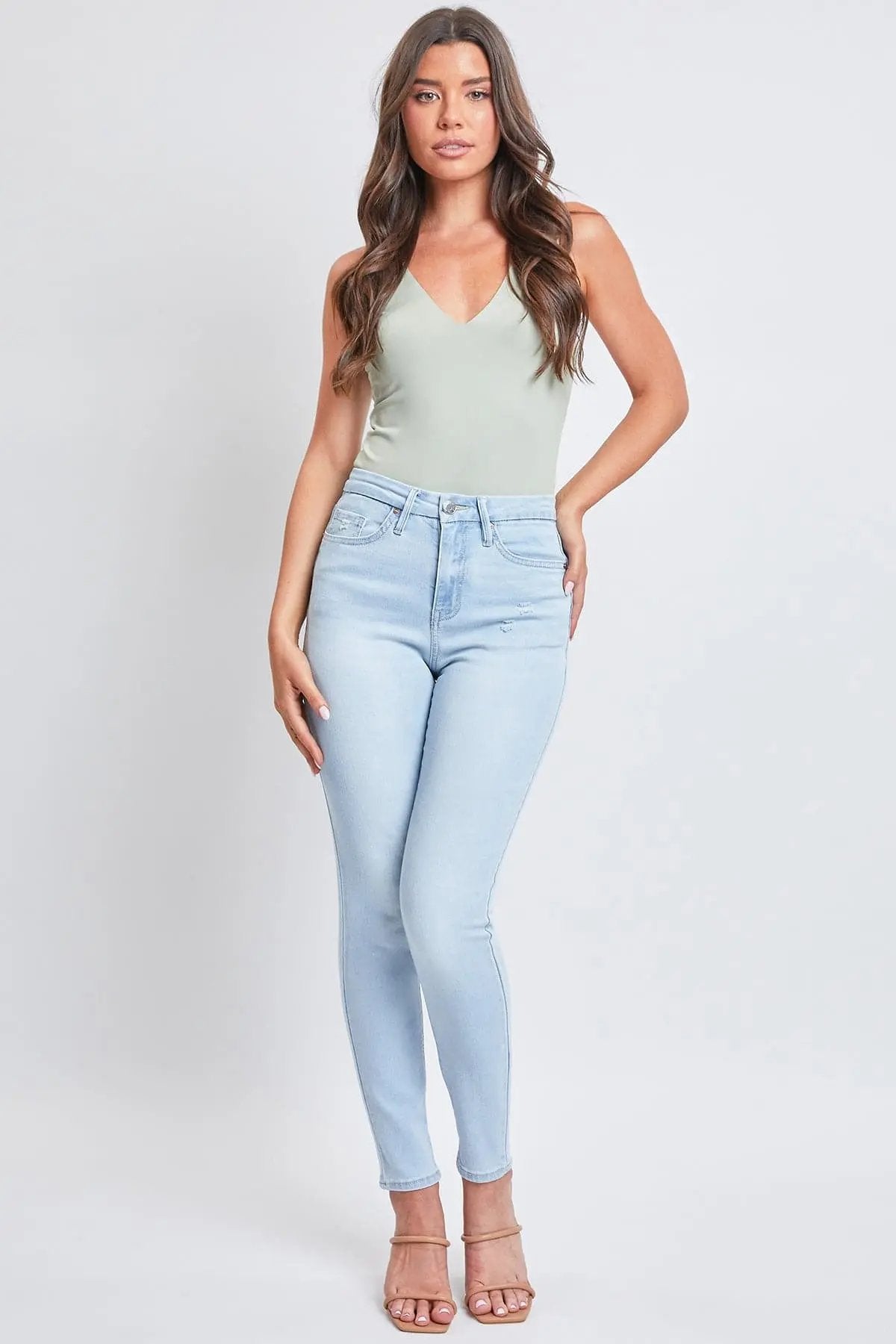 Women’s Curvy Fit Skinny Jeans - Love Salve