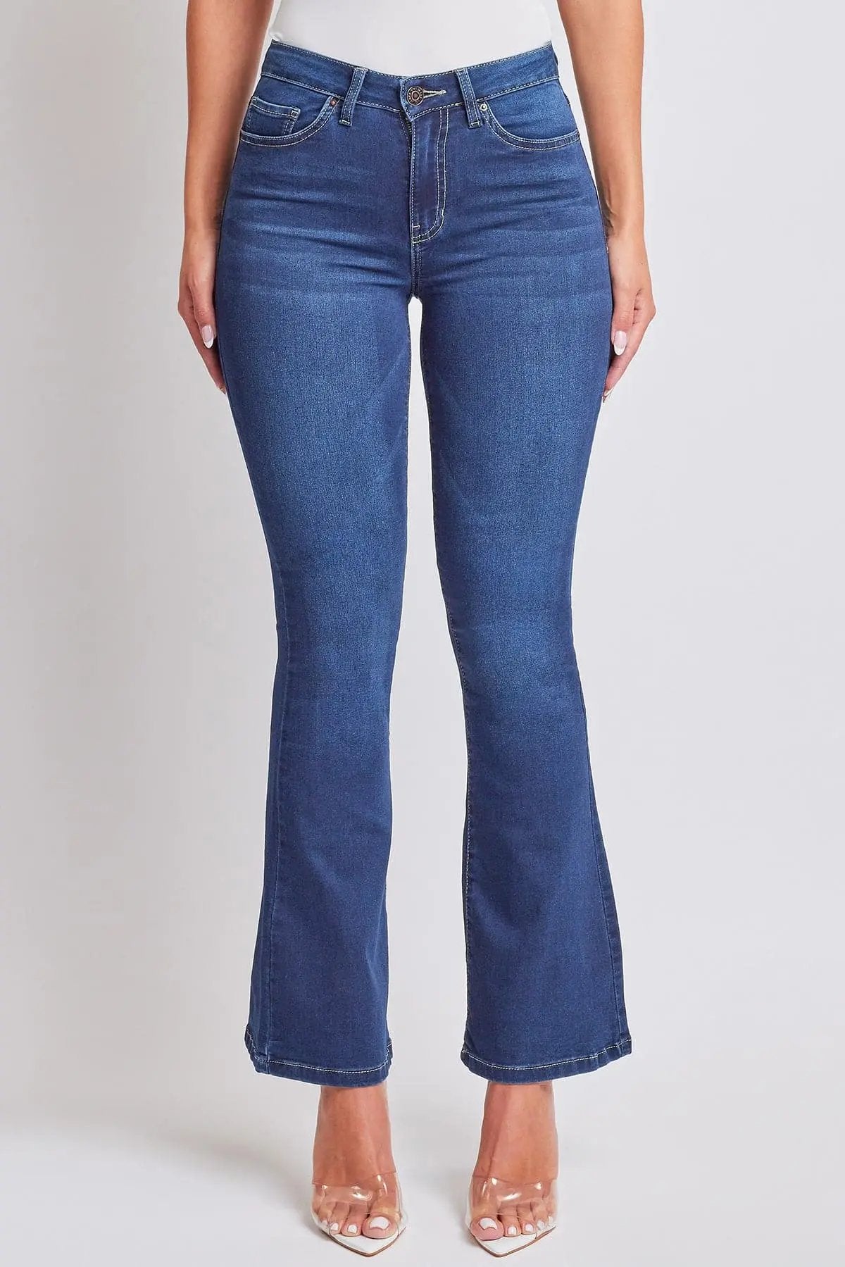 Women's Essential HyperDenim Flare Jeans With Regular Inseam - Love Salve