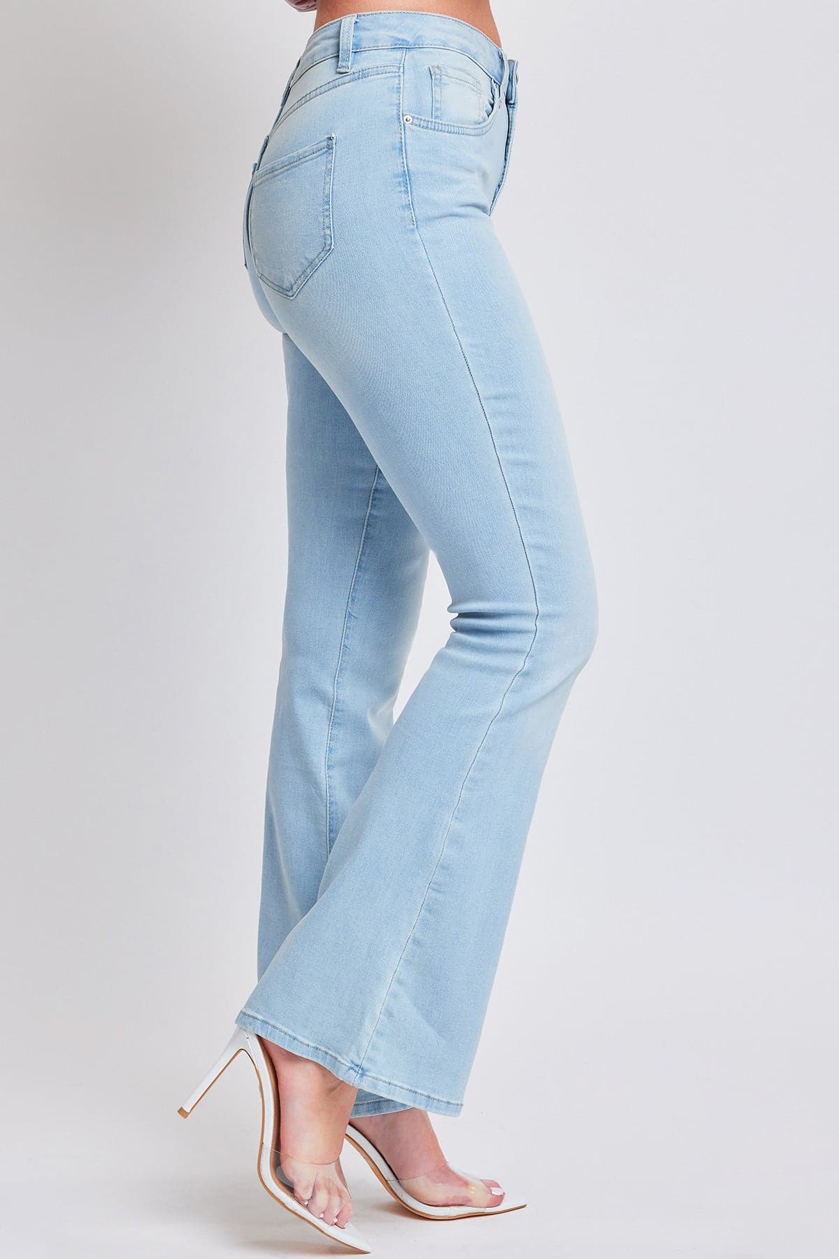 Women's Essential Non-Distressed Flare Jeans YMI JEANS