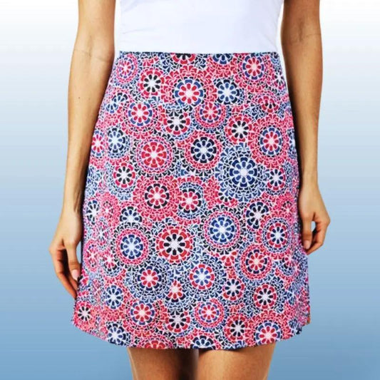 Kiawah Country Club Skort Sussudio Americana Golfwear Katherine Way