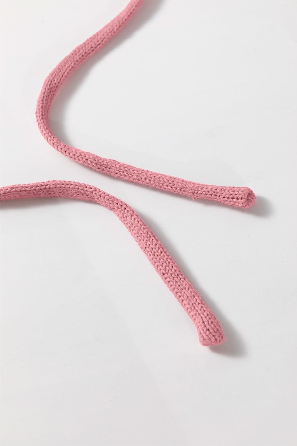 Peach blossom knit hoodie with raglan sleeves - Love Salve 