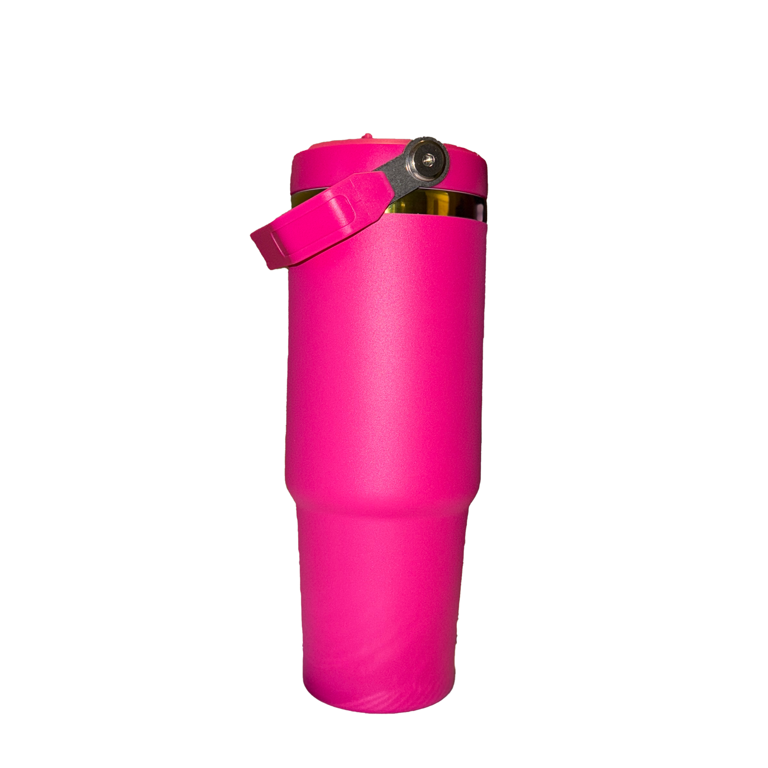 Rainbow 30 Oz Flip Straw Tumbler In Teal Pink Purple