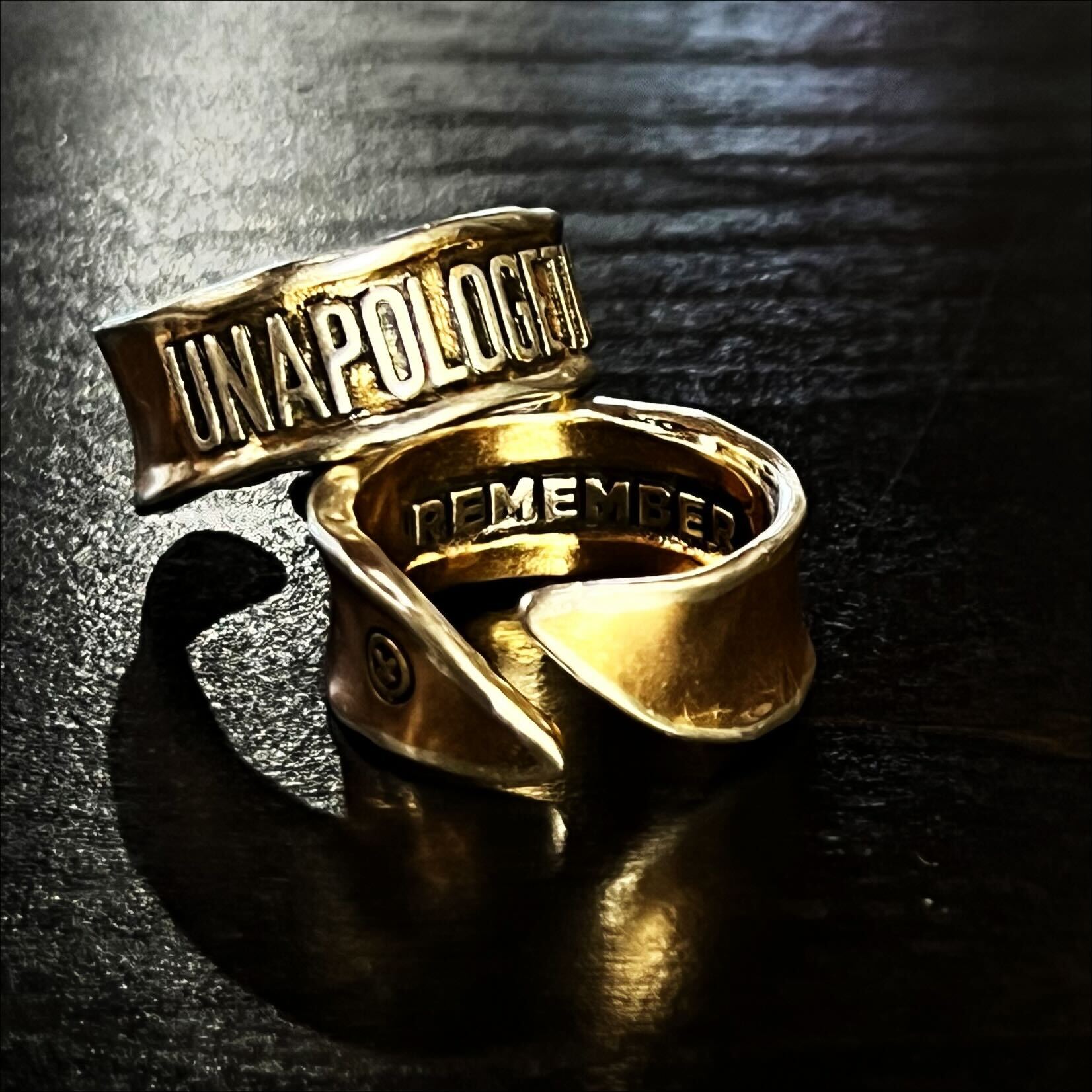 Unapologetic Remember Adjustable Ring Katia Designs