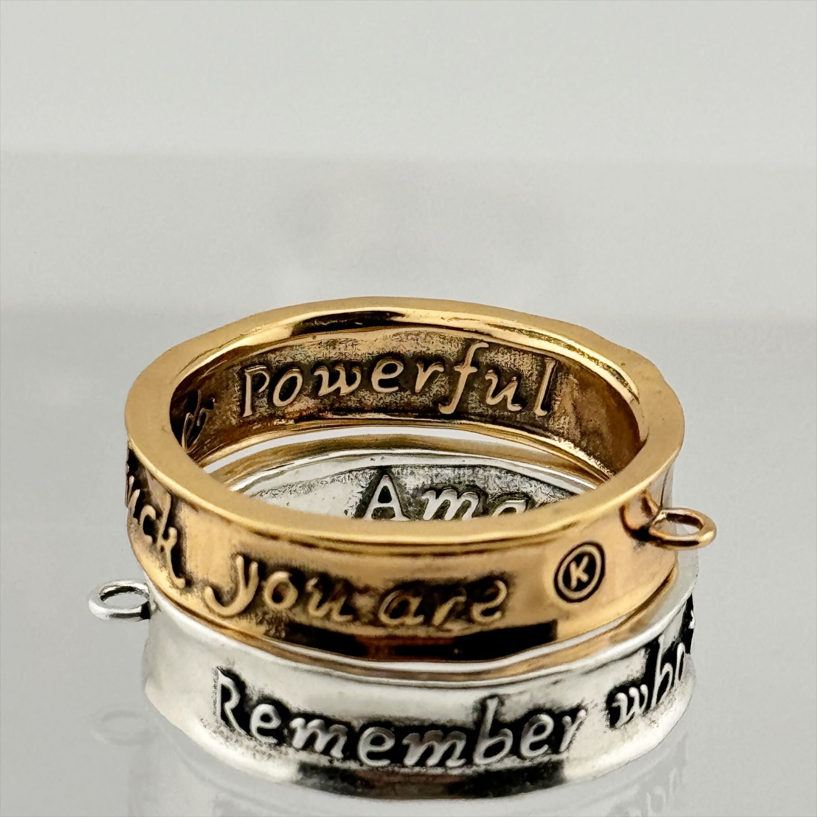 Remember Who the F*ck You Are (Amazing & Powerful) Ring Original Necklace Katia Designs