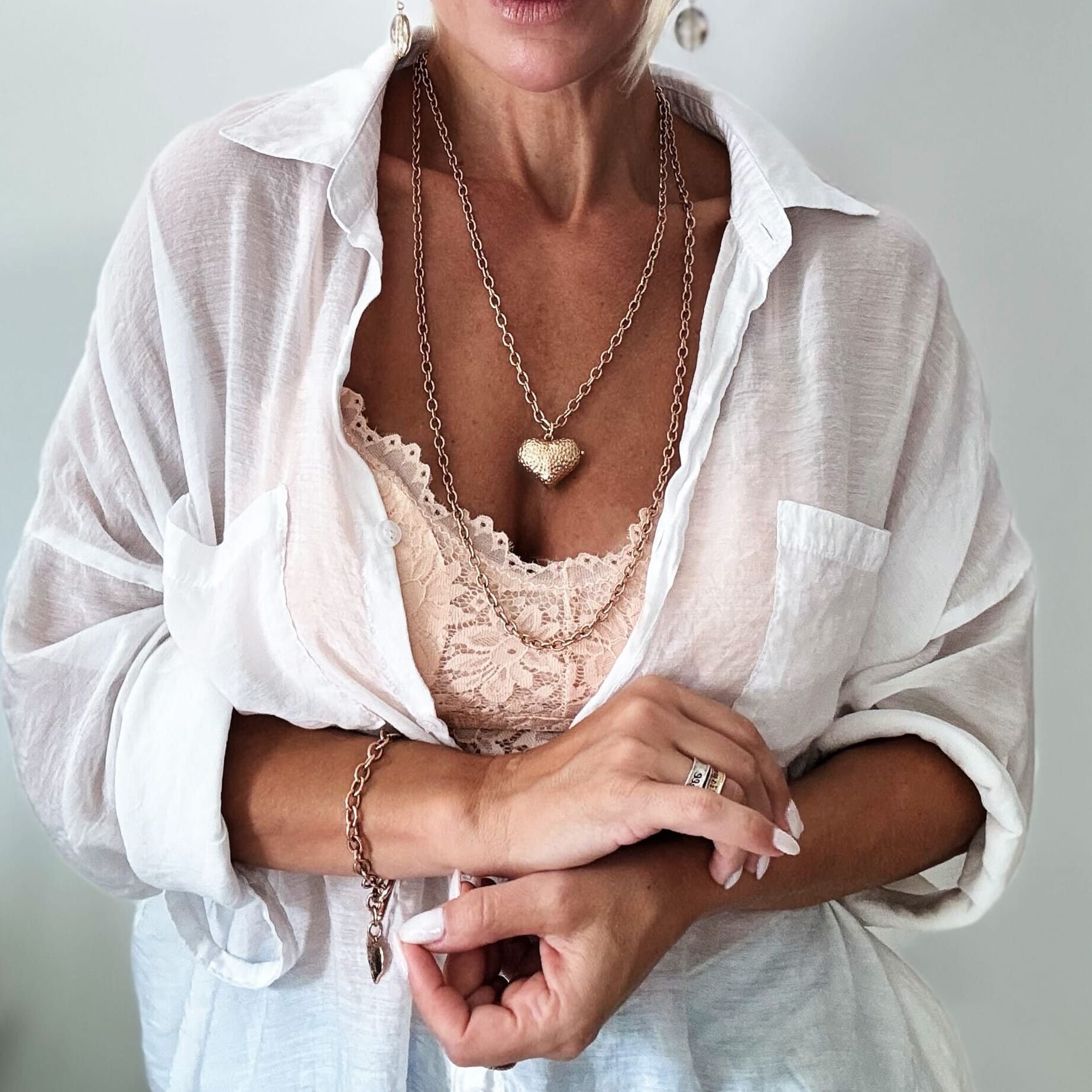 Follow Your Heart Heart Locket Essential Necklace