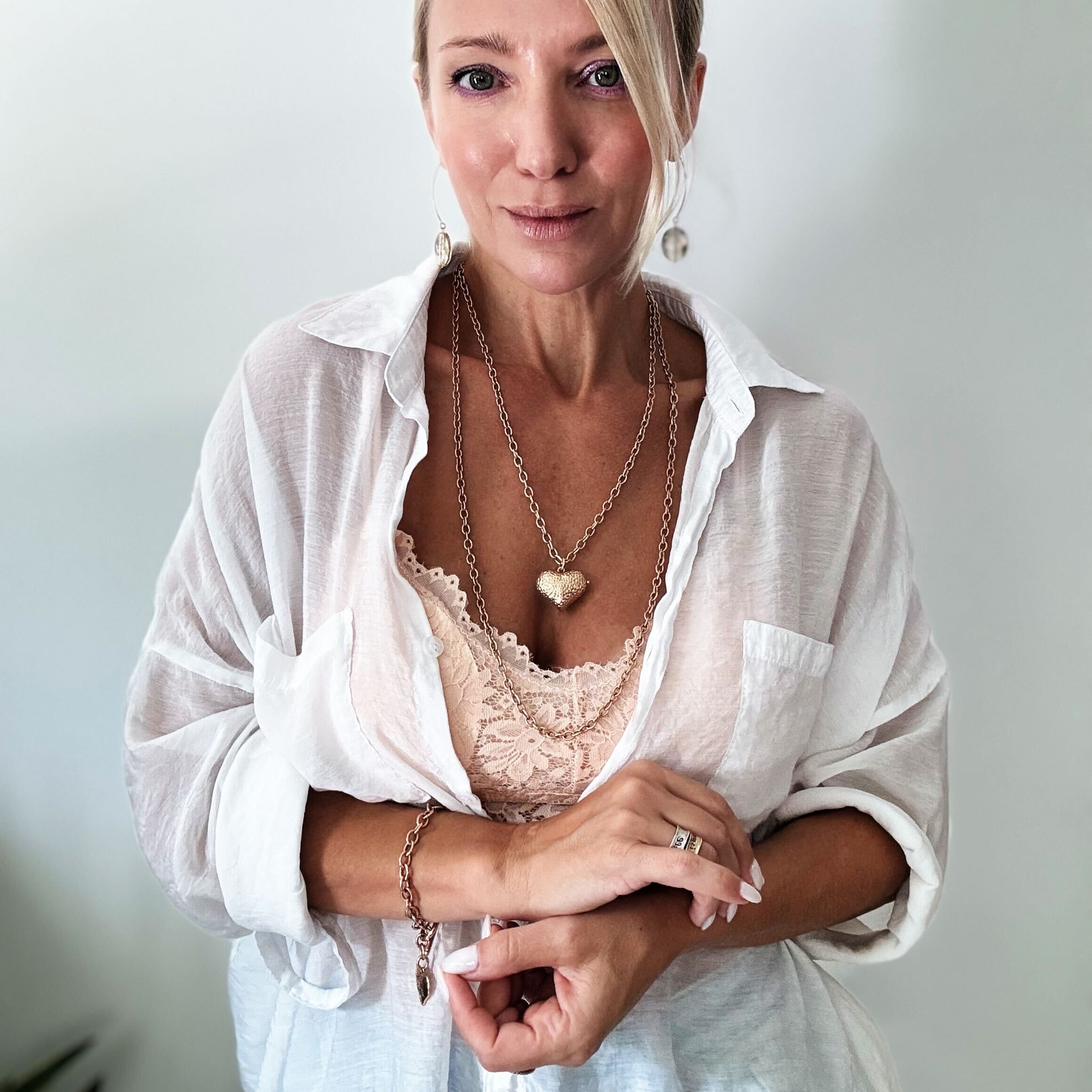 Follow Your Heart Heart Locket Essential Necklace Katia Designs