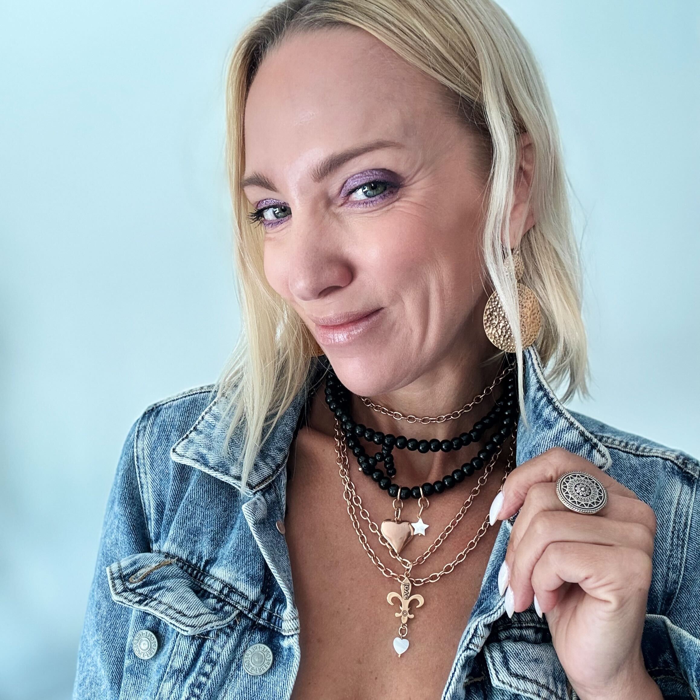 Love Fleur-de-Lis Essential Necklace Katia Designs