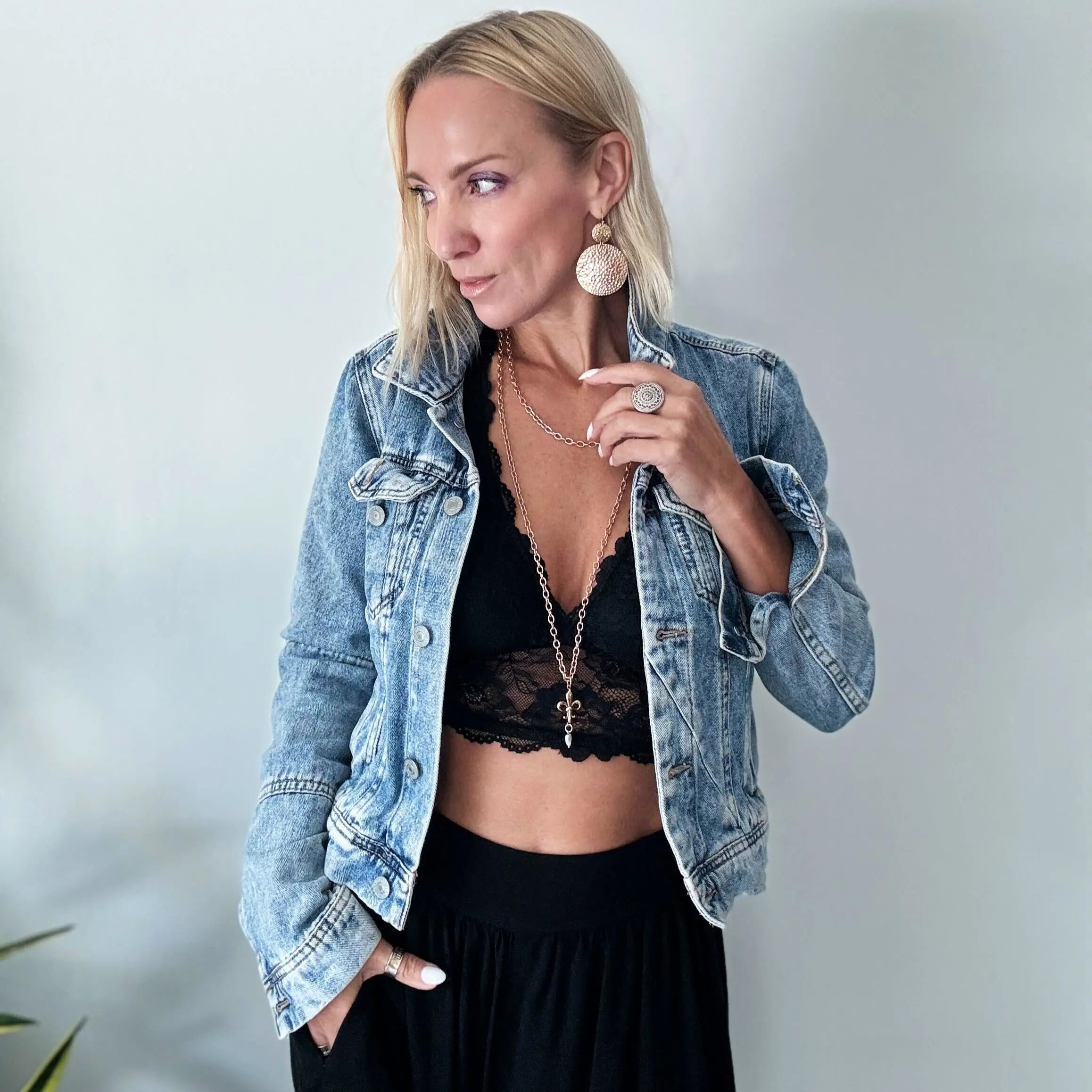 Love Fleur-de-Lis Essential Necklace Katia Designs