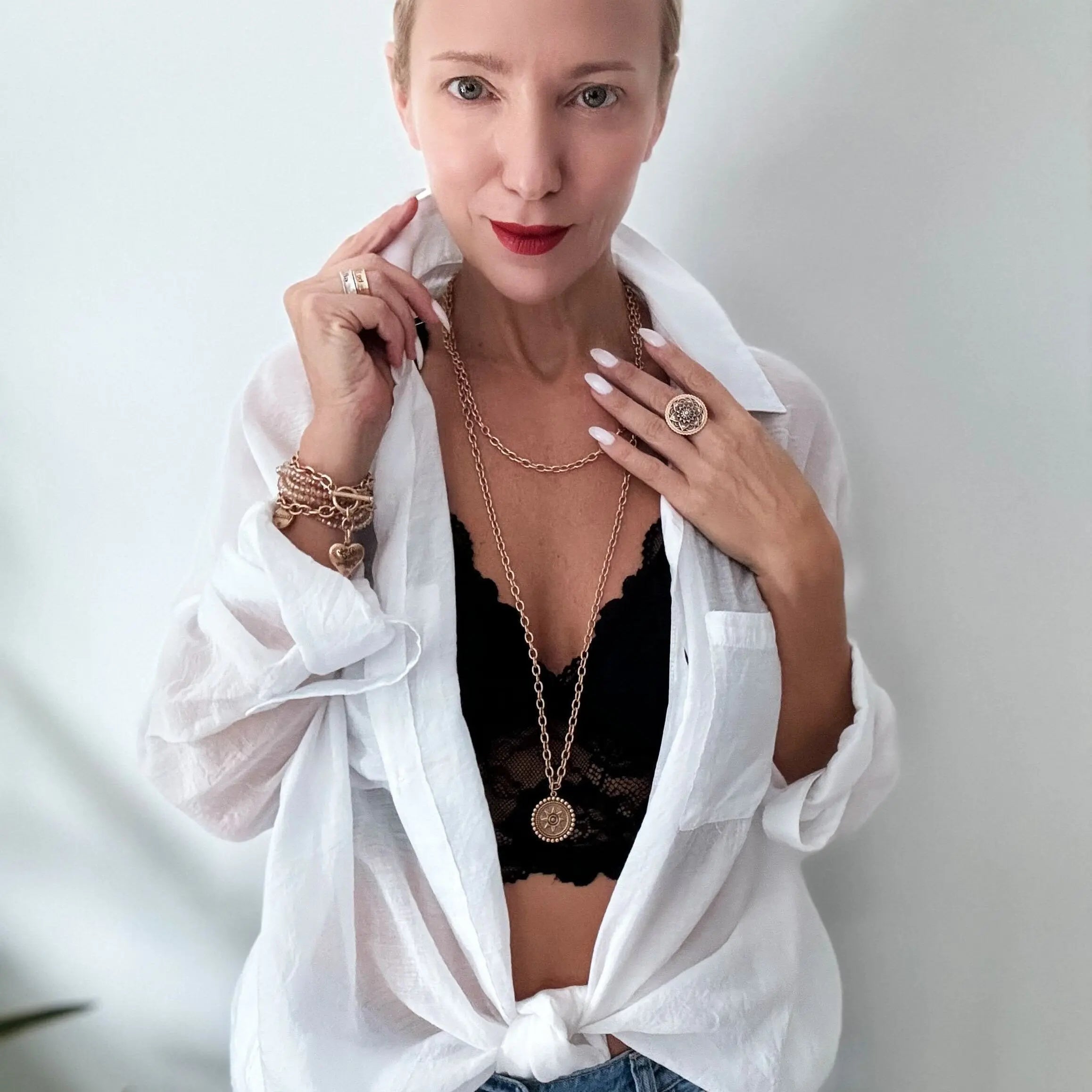 I Am Worthy Sun Essential Necklace Katia Designs