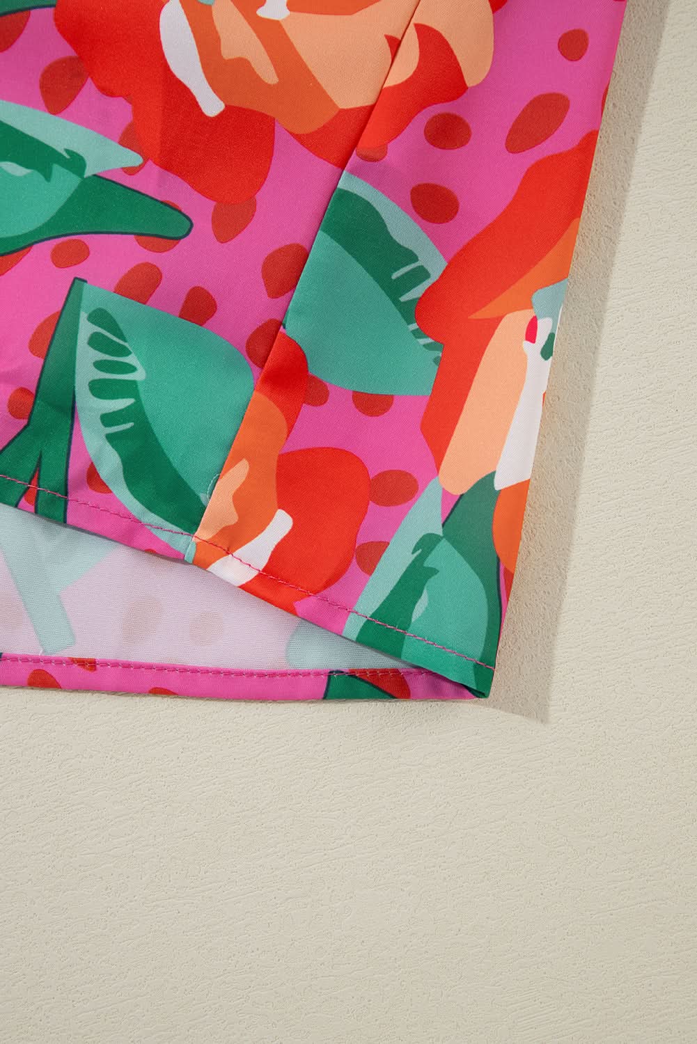 Plus size floral ruffle blouse - Love Salve 