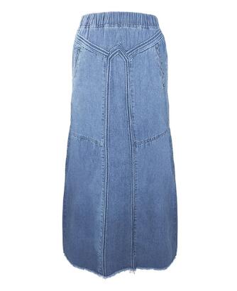 Maxi denim skirt Miss Sparkling