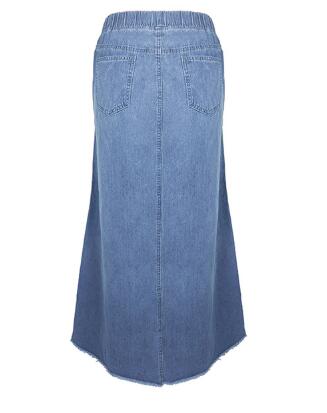 Maxi denim skirt Miss Sparkling
