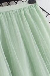 Chiffon midi skirt Miss Sparkling