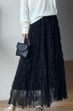 Midi Mesh Skirt Miss Sparkling