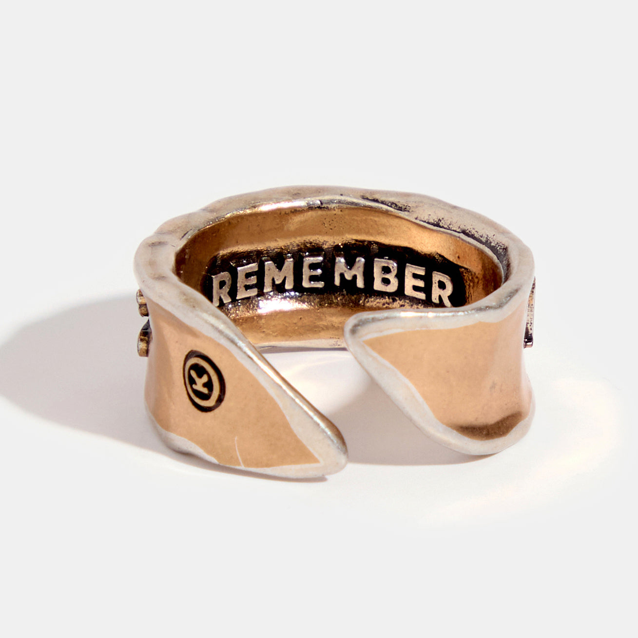 Keep Going Remember Adjustable Ring Katia Designs