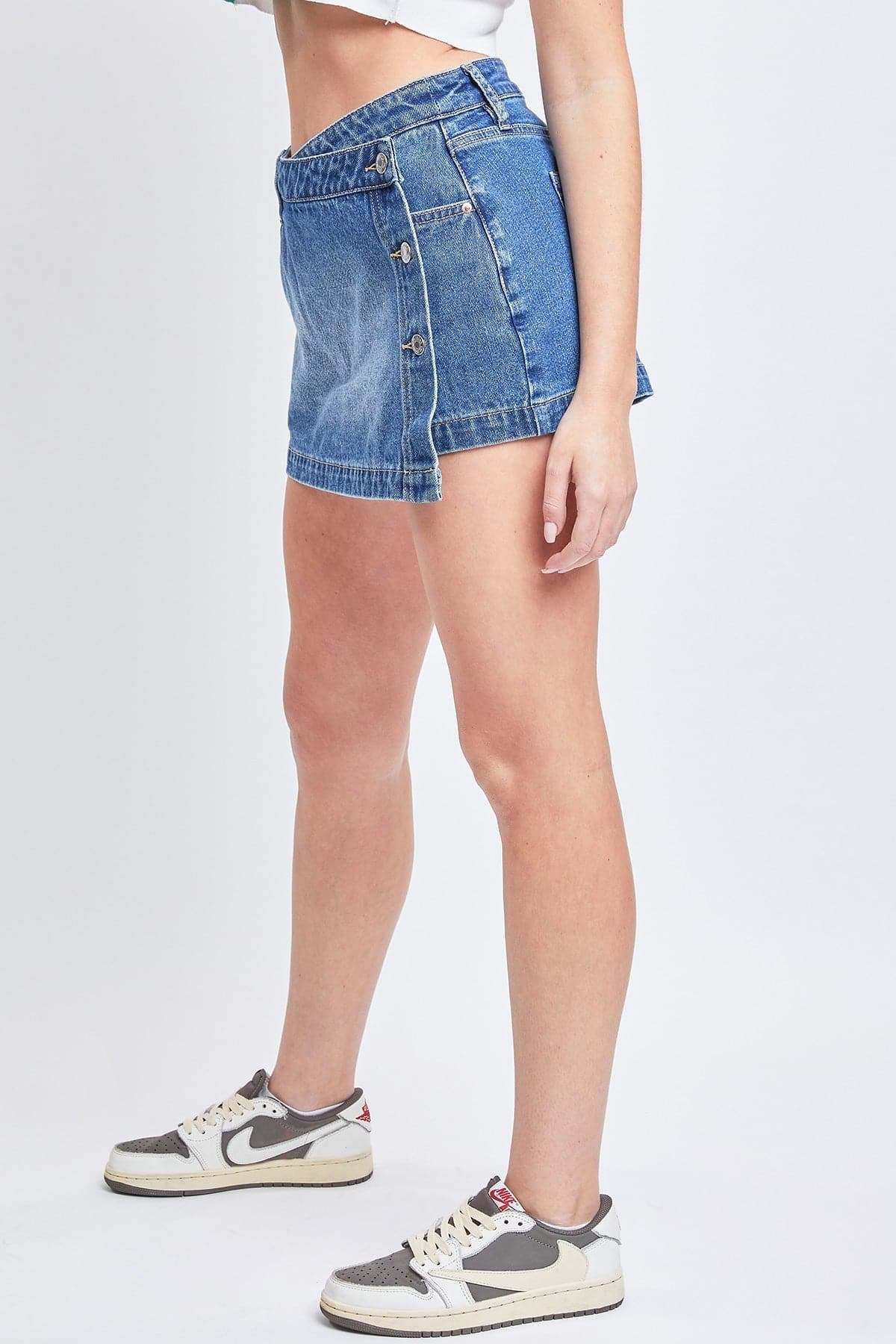 Women's Denim Wrap Skort YMI JEANS