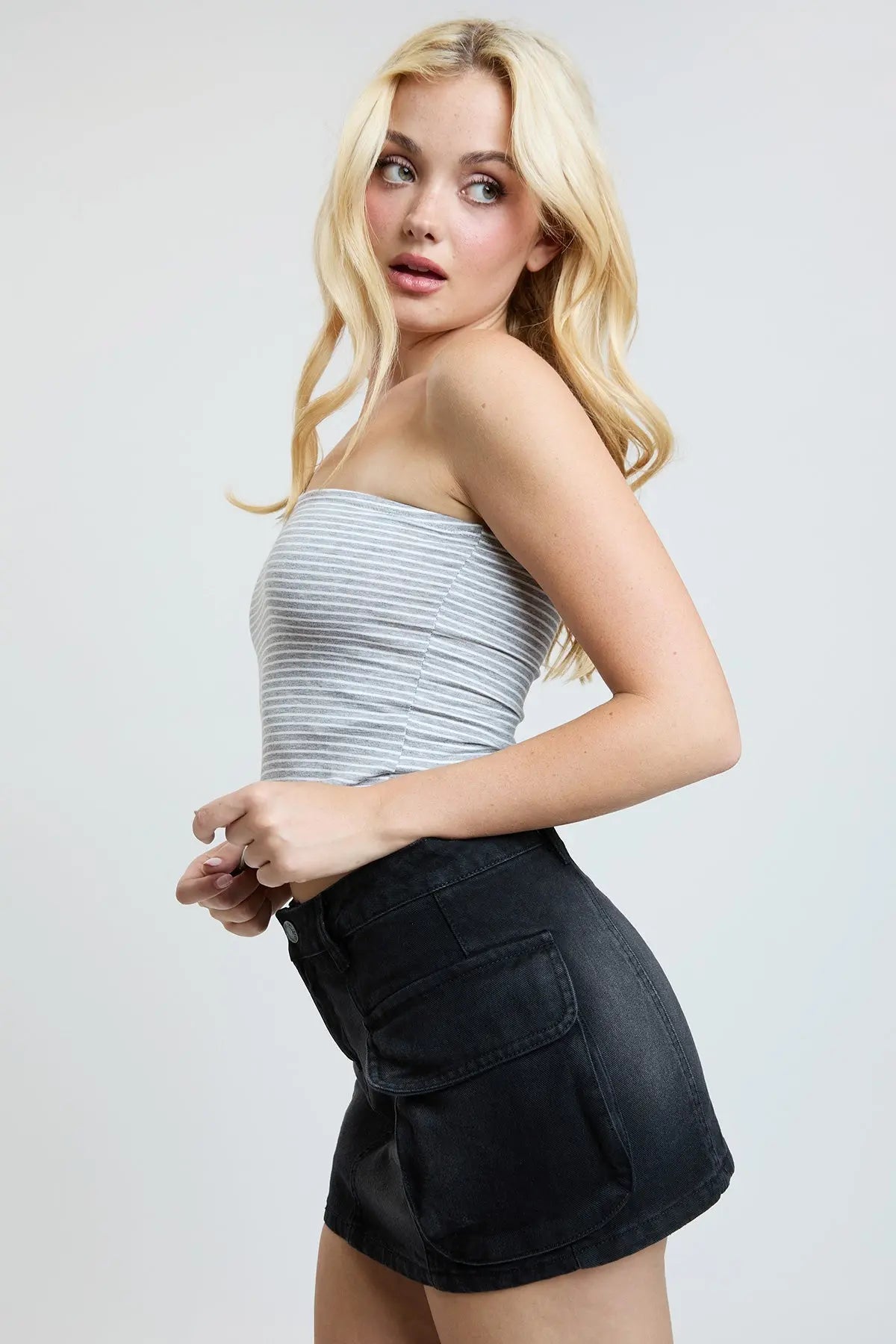 Women's Mini Cargo Skort YMI JEANS