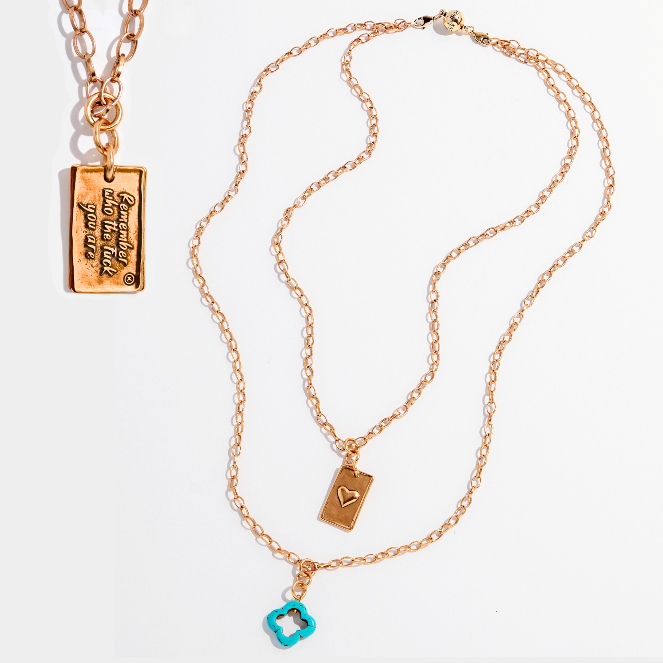 Remember Who the F*ck You Are Original Lite Necklace Katia Designs