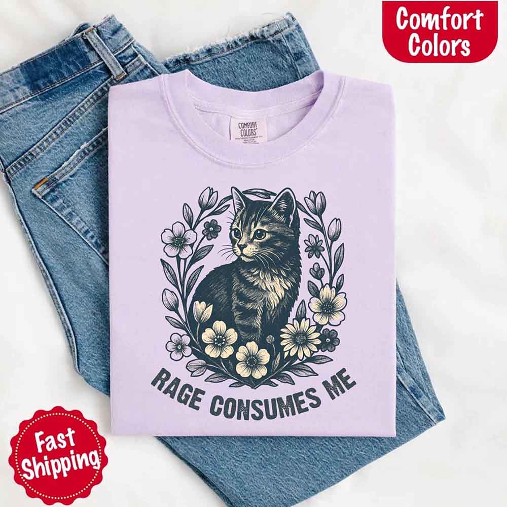 Rage Consumes Me Comfort Colors Shirt – Funny Meme Tee Adorb Custom Tees