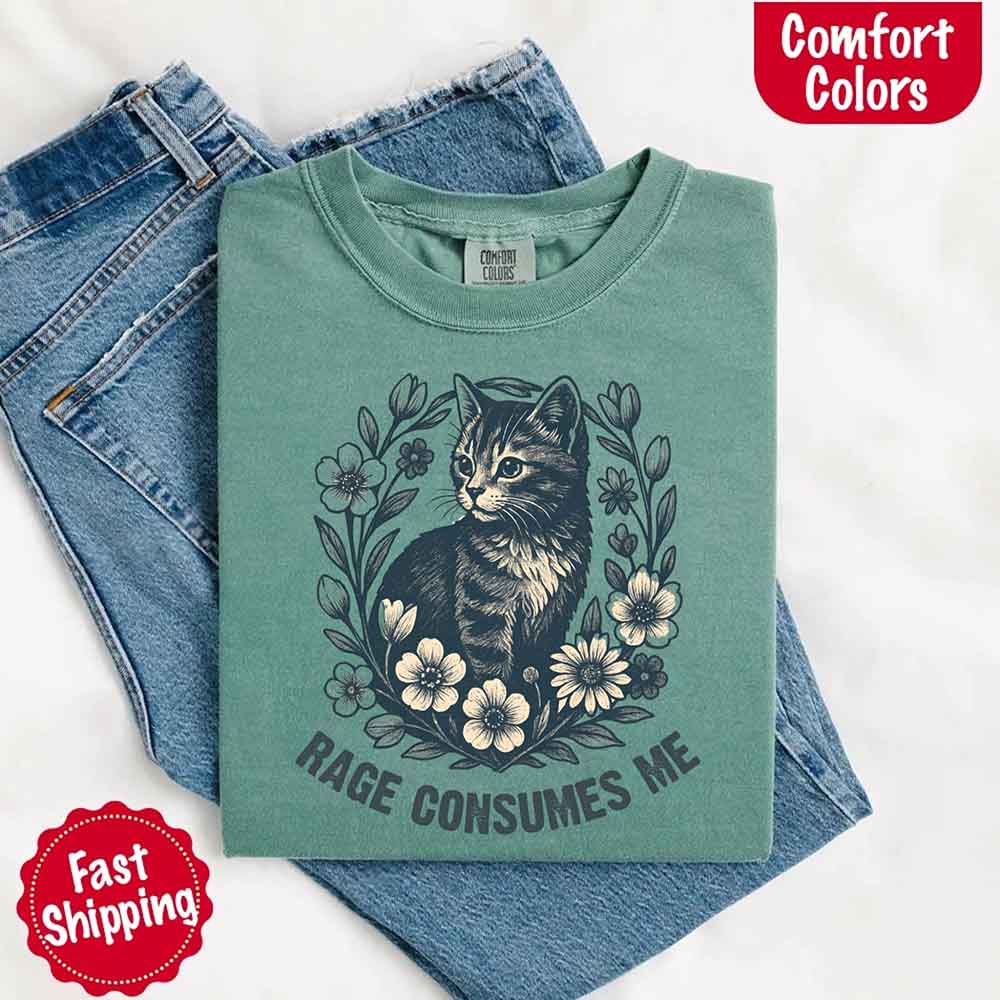 Rage Consumes Me Comfort Colors Shirt – Funny Meme Tee Adorb Custom Tees