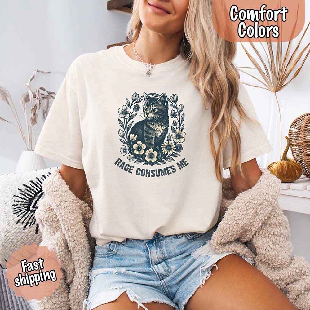 Rage Consumes Me Comfort Colors Shirt – Funny Meme Tee Adorb Custom Tees