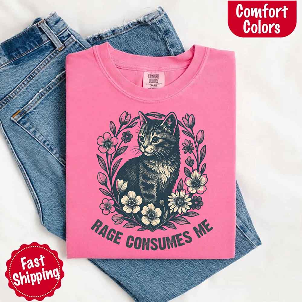 Rage Consumes Me Comfort Colors Shirt – Funny Meme Tee Adorb Custom Tees