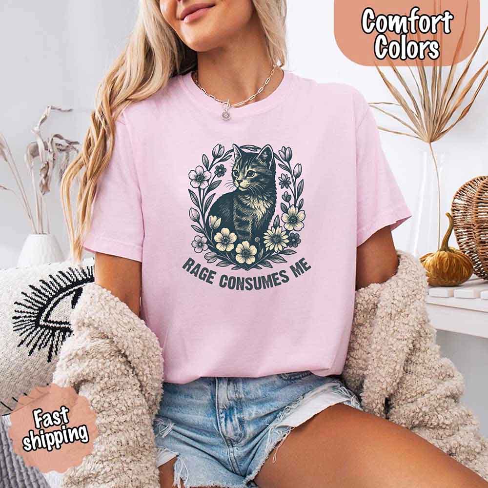 Rage Consumes Me Comfort Colors Shirt – Funny Meme Tee Adorb Custom Tees