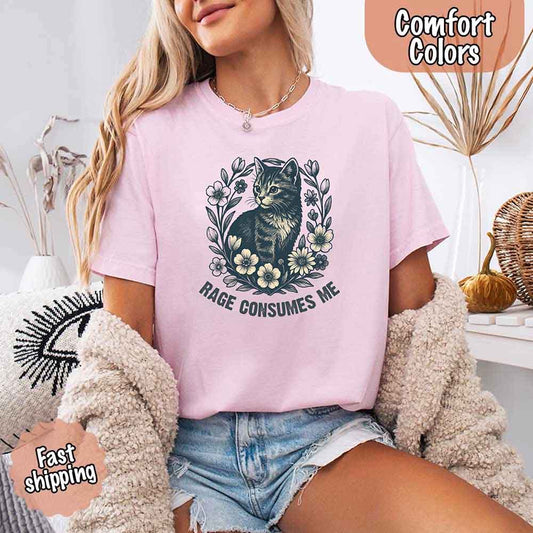 Rage Consumes Me Comfort Colors Shirt – Funny Meme Tee Adorb Custom Tees