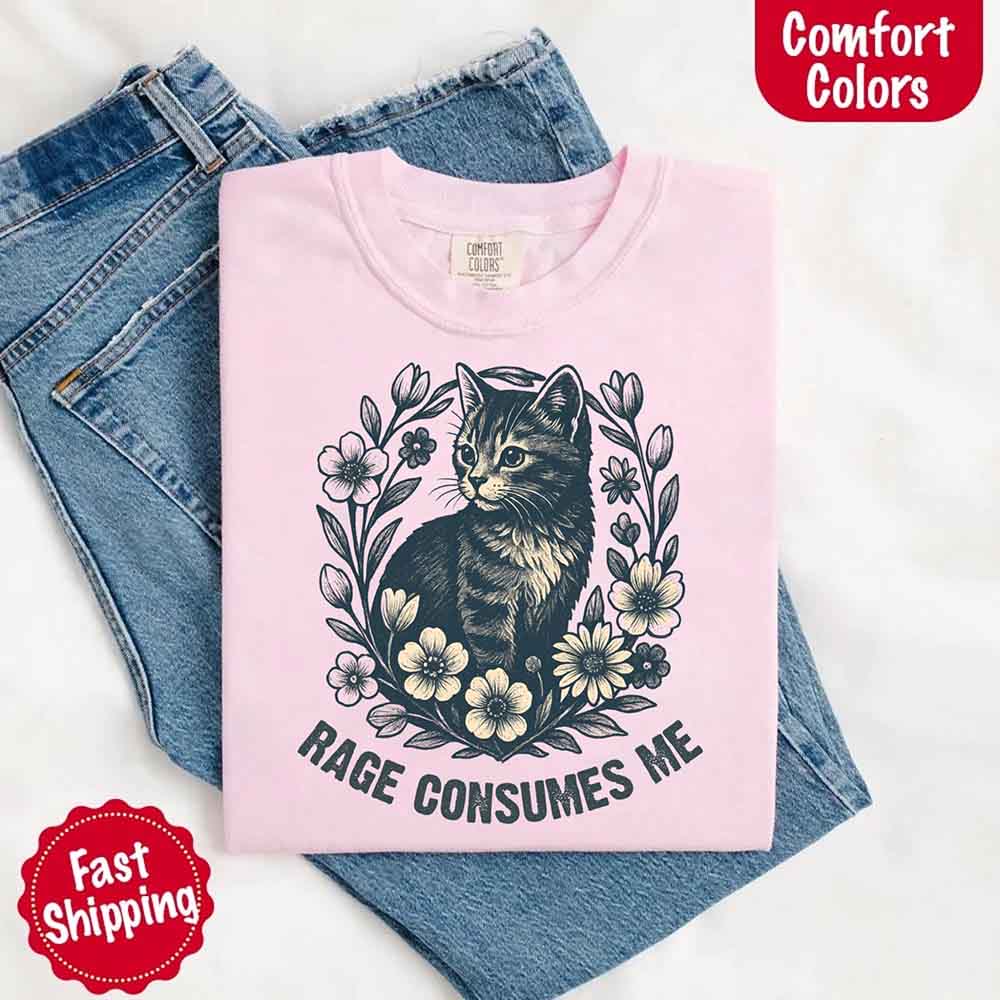 Rage Consumes Me Comfort Colors Shirt – Funny Meme Tee Adorb Custom Tees