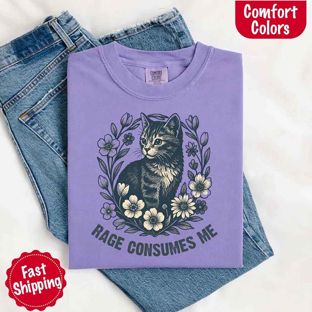 Rage Consumes Me Comfort Colors Shirt – Funny Meme Tee Adorb Custom Tees