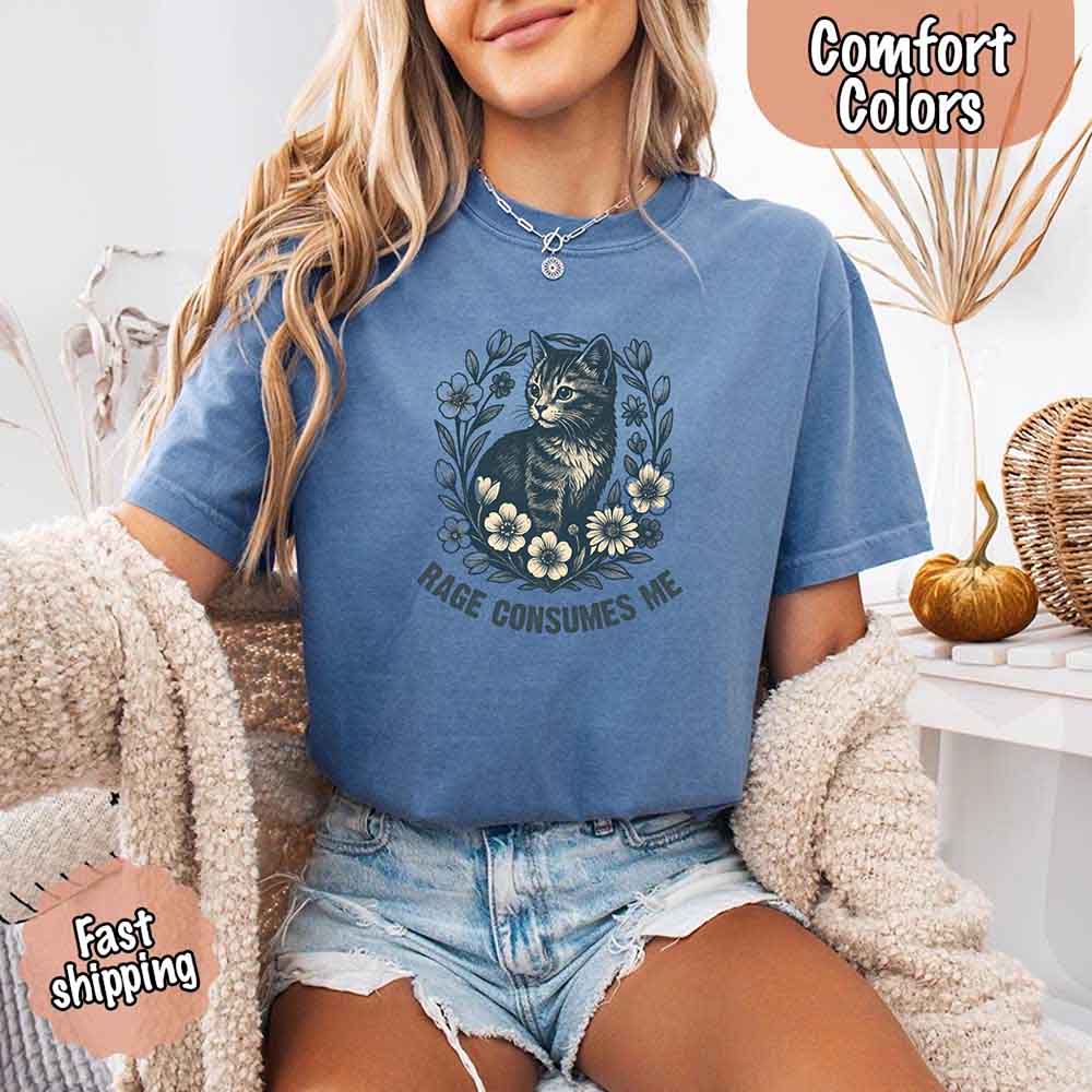 Rage Consumes Me Comfort Colors Shirt – Funny Meme Tee Adorb Custom Tees