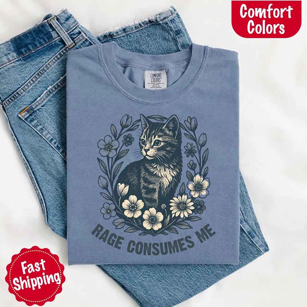 Rage Consumes Me Comfort Colors Shirt – Funny Meme Tee Adorb Custom Tees