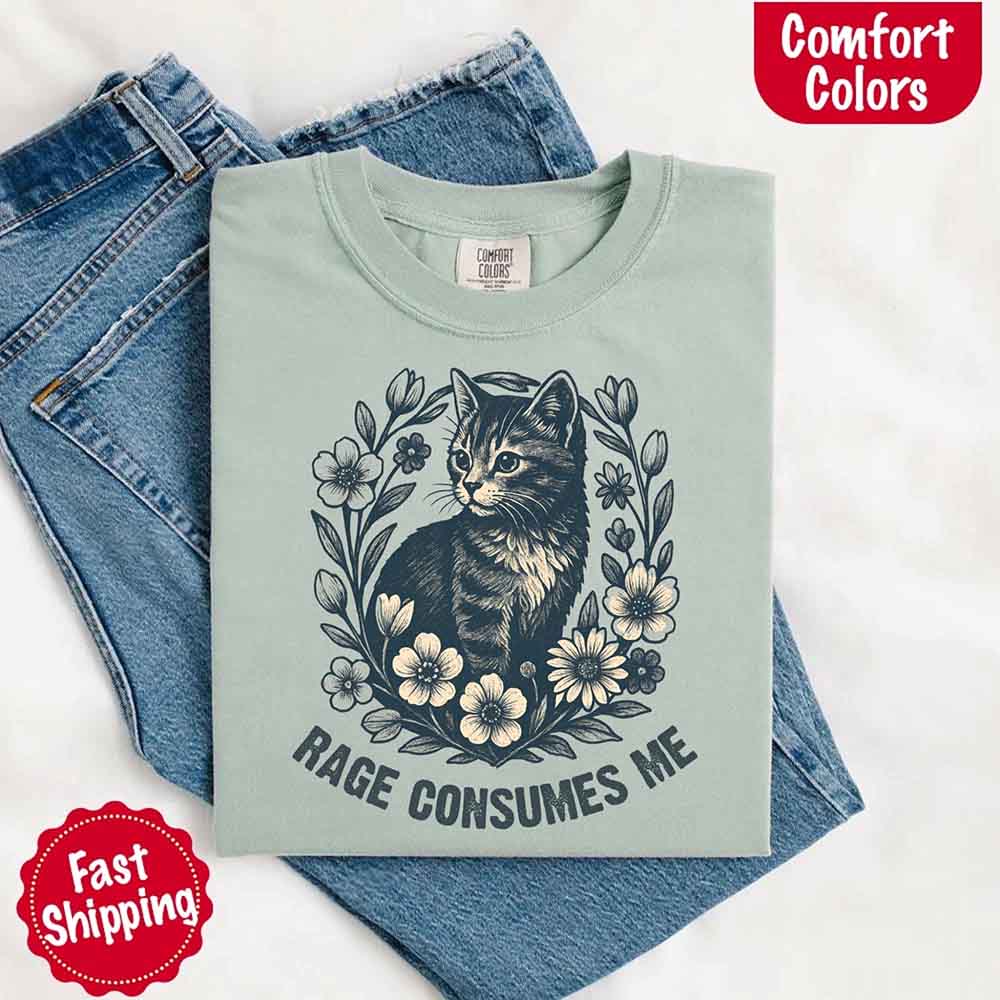 Rage Consumes Me Comfort Colors Shirt – Funny Meme Tee Adorb Custom Tees
