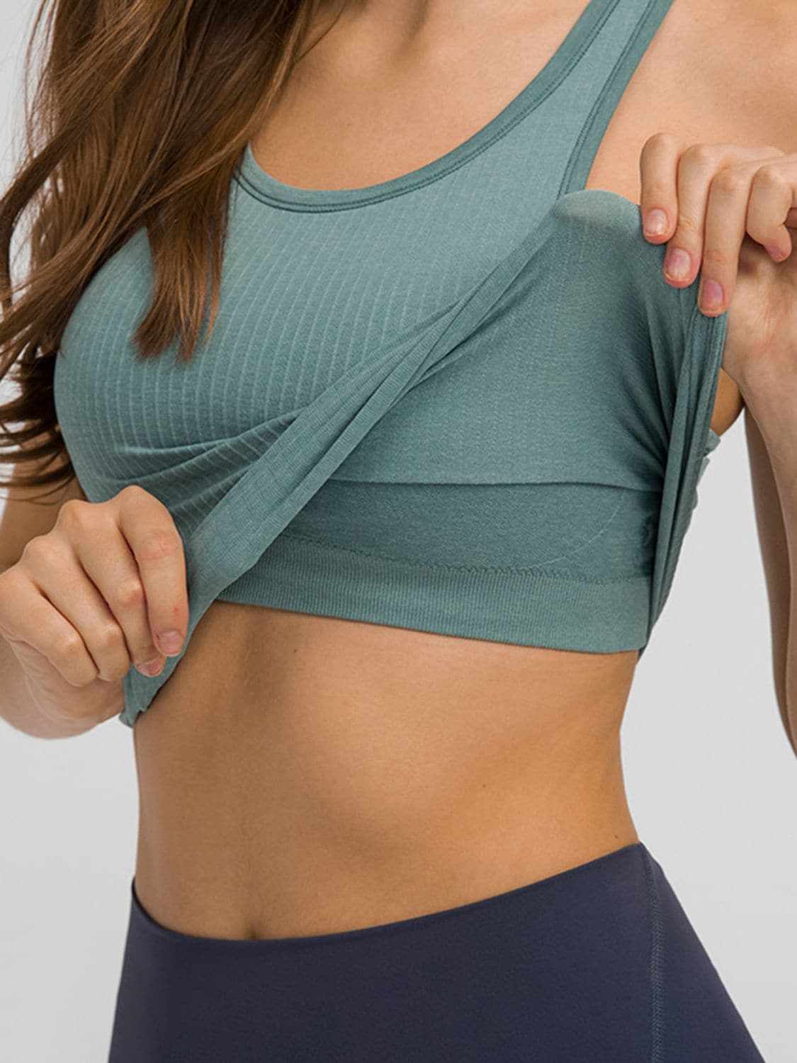 Removable pad racerback tank - Love Salve 