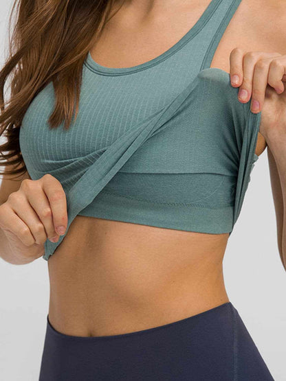 Removable pad racerback tank - Love Salve 
