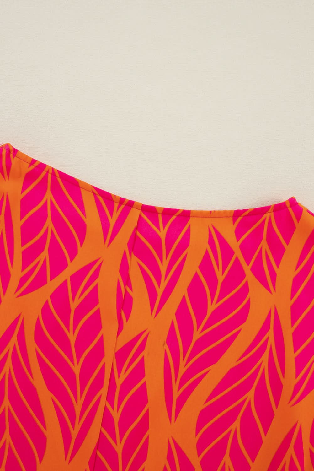 Rose leafy plus size blouse - Love Salve 